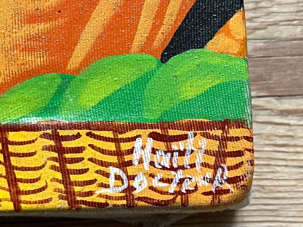 Billede 2 - Haiti art maleri
