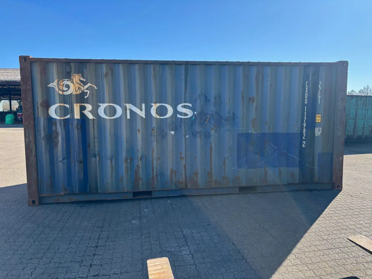 Billede 5 - 20 fods Container - ID: CXDU 117982-2