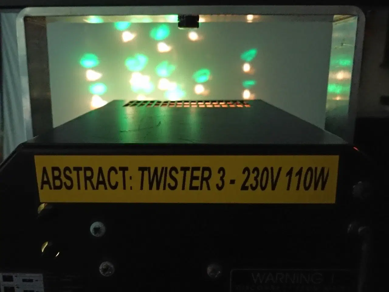 Billede 6 - Udlejning - ABSTRACT TWISTER 3 110 Watt. LED