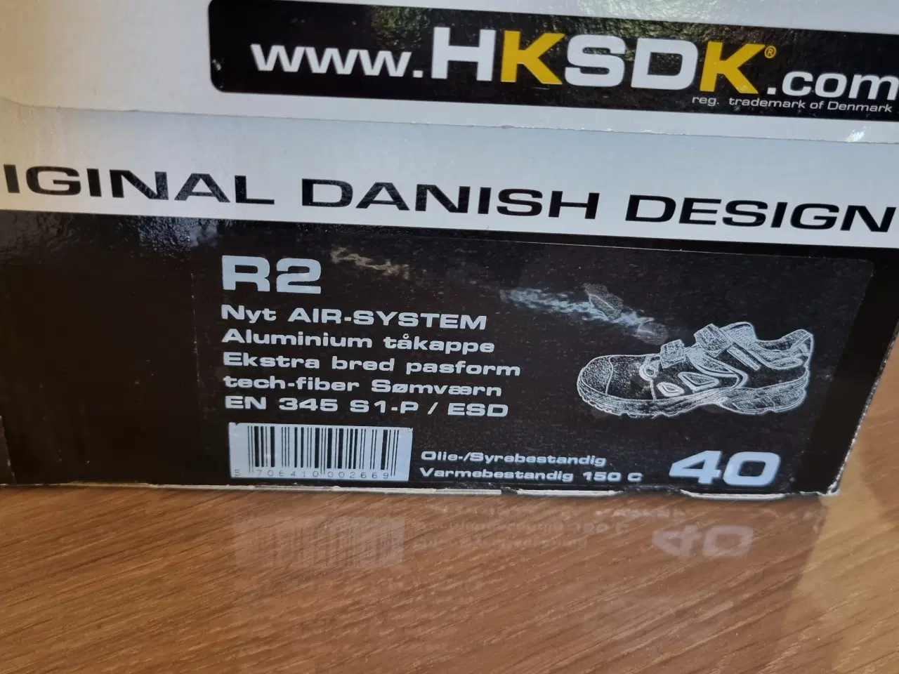 Billede 2 - HKS sikkerhedssko R2 str. 40