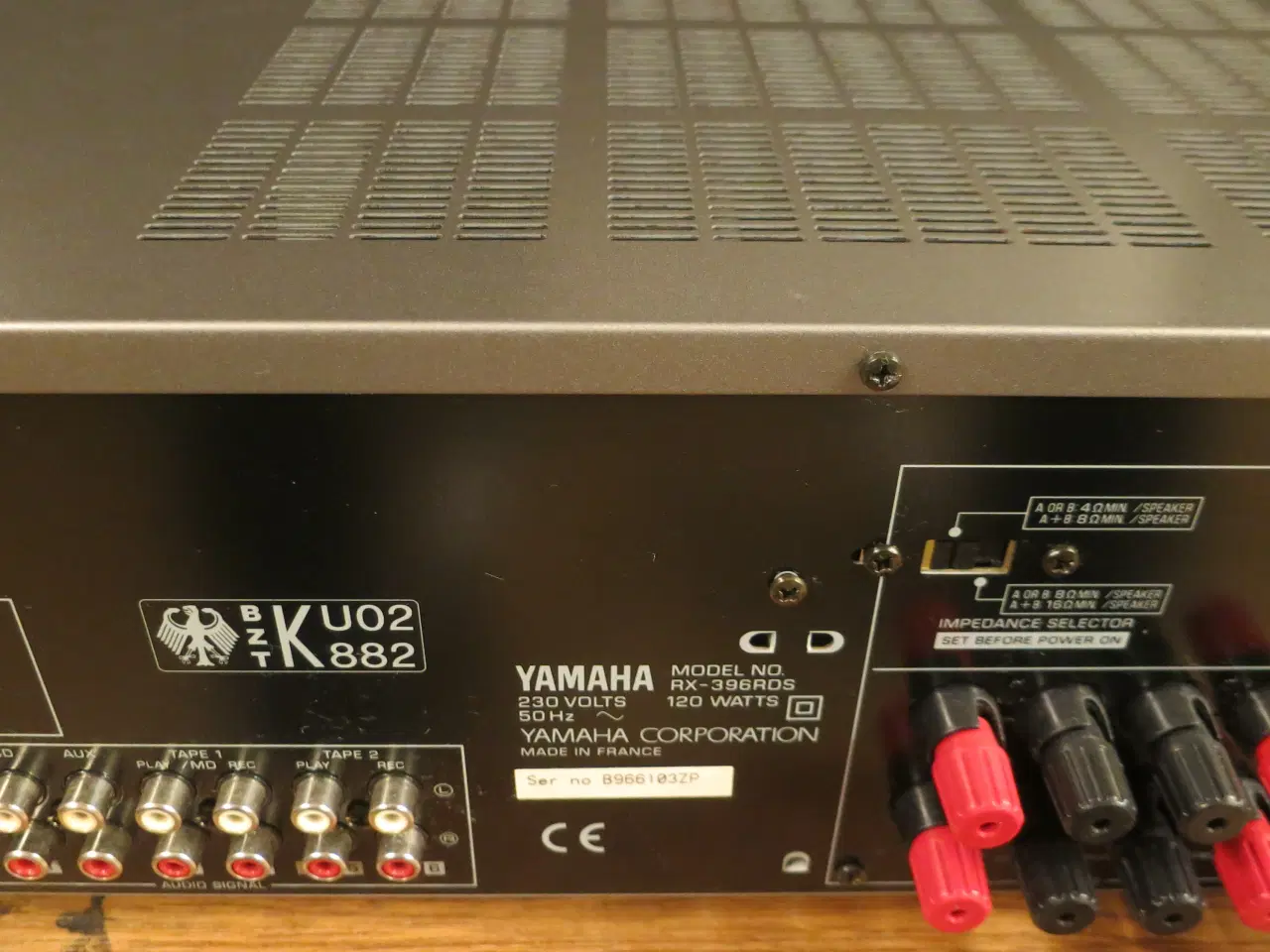 Billede 6 - YAMAHA RX-396 RECIEVER