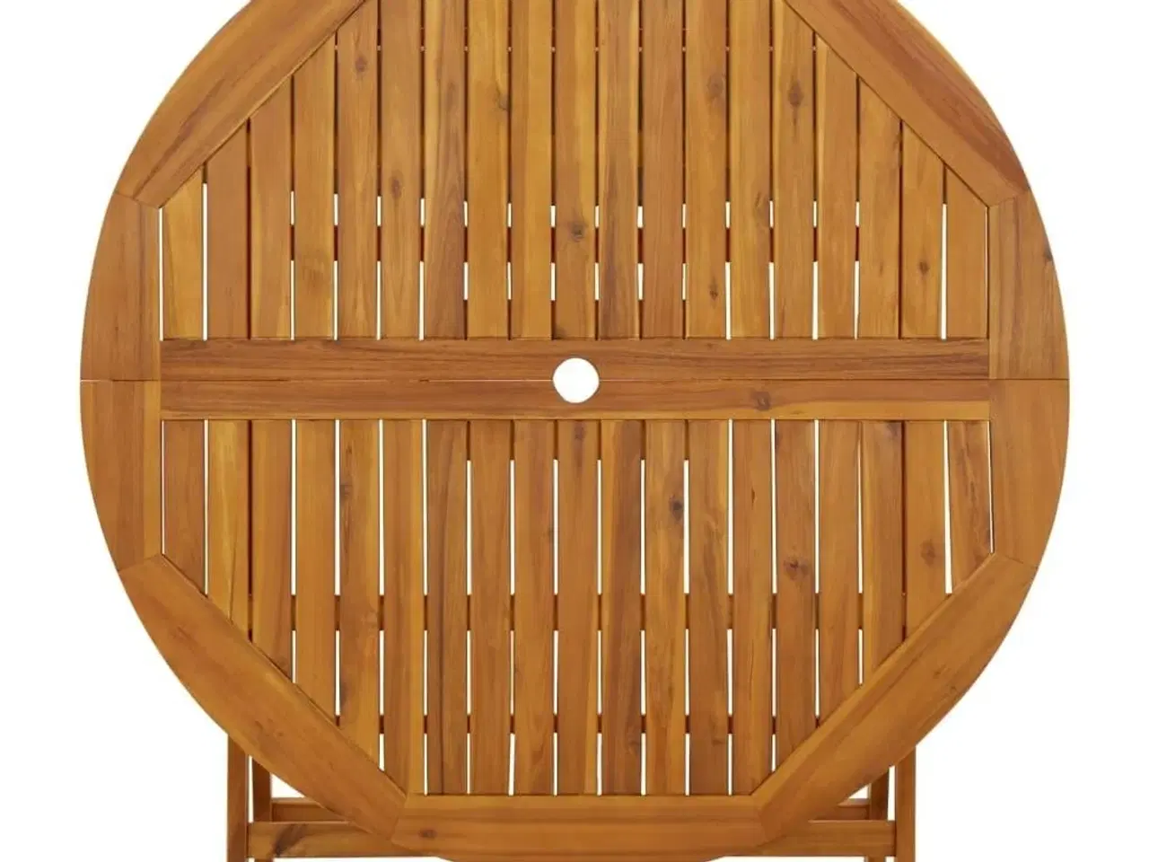 Billede 5 - Foldbart havebord 110 cm massivt akacietræ