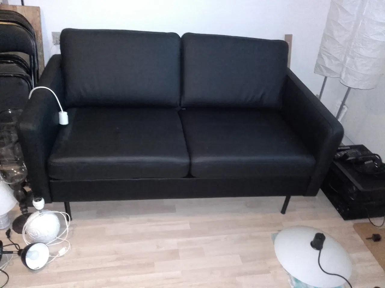 Billede 4 - lædersofa 2 pers