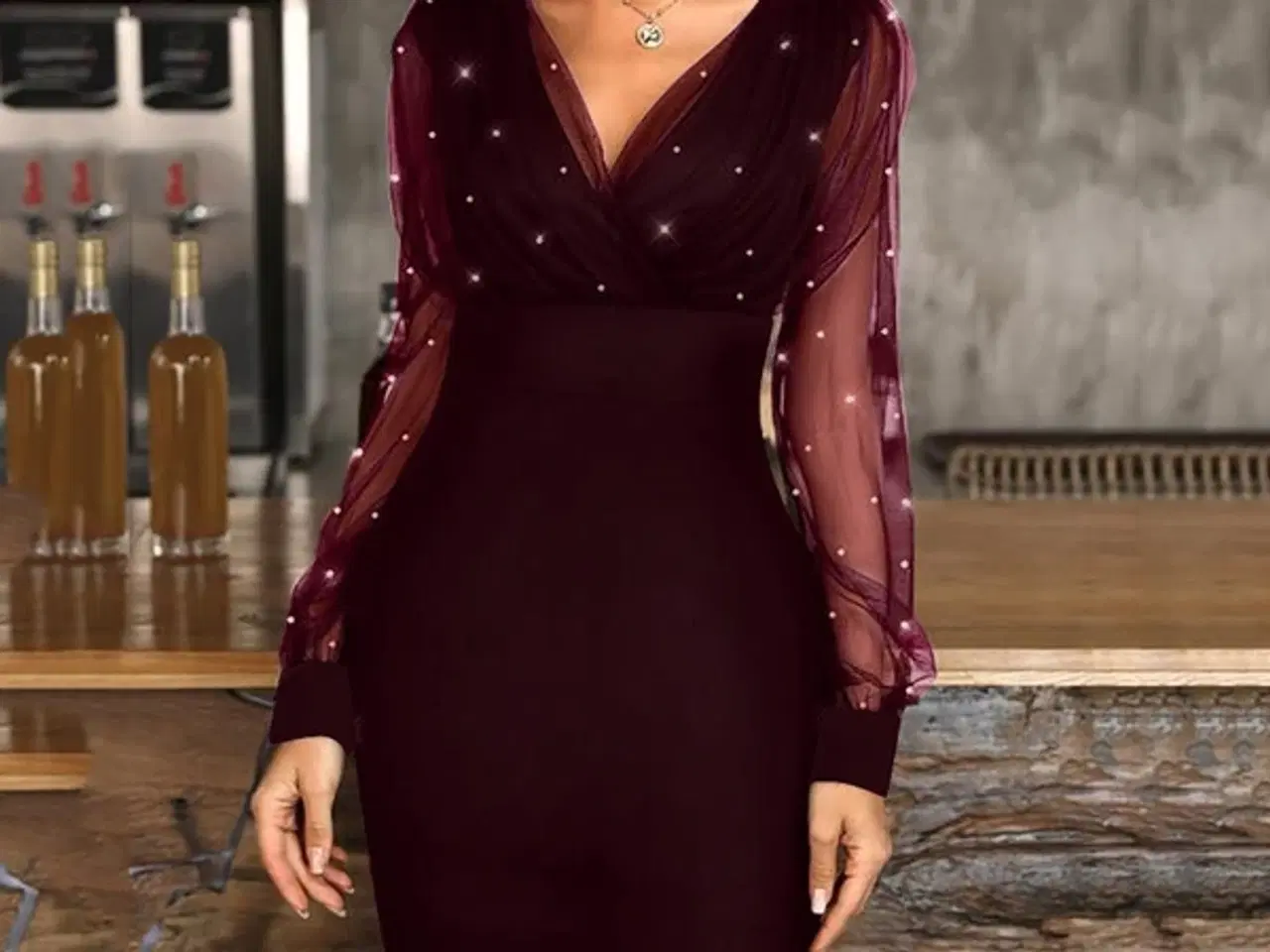 Billede 11 - Sequin Glitter/sparkeling Bodycoon- I.Flere farver