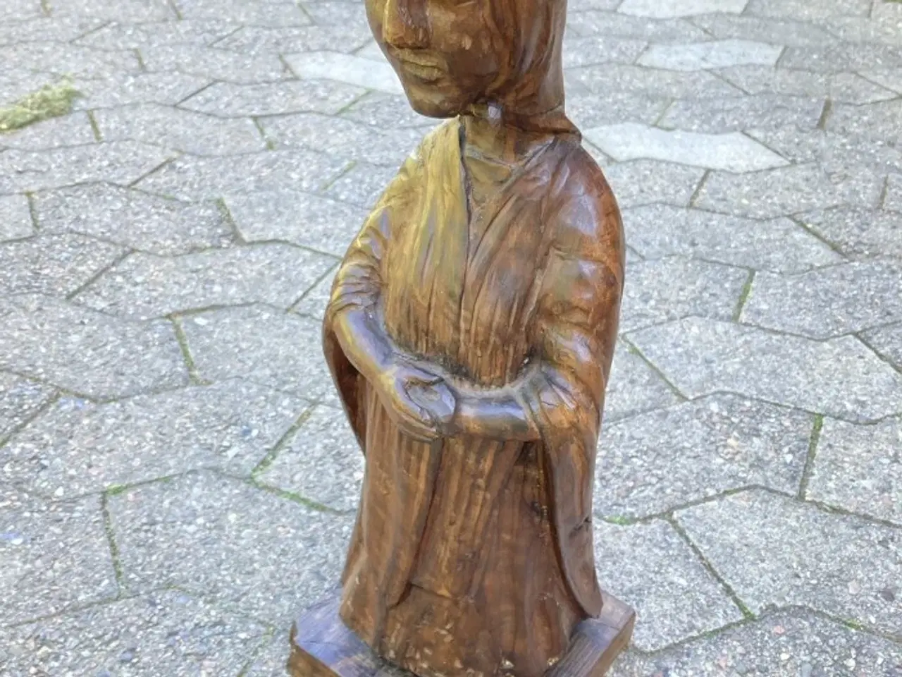 Billede 2 - Madonna træfigur – 46 cm høj