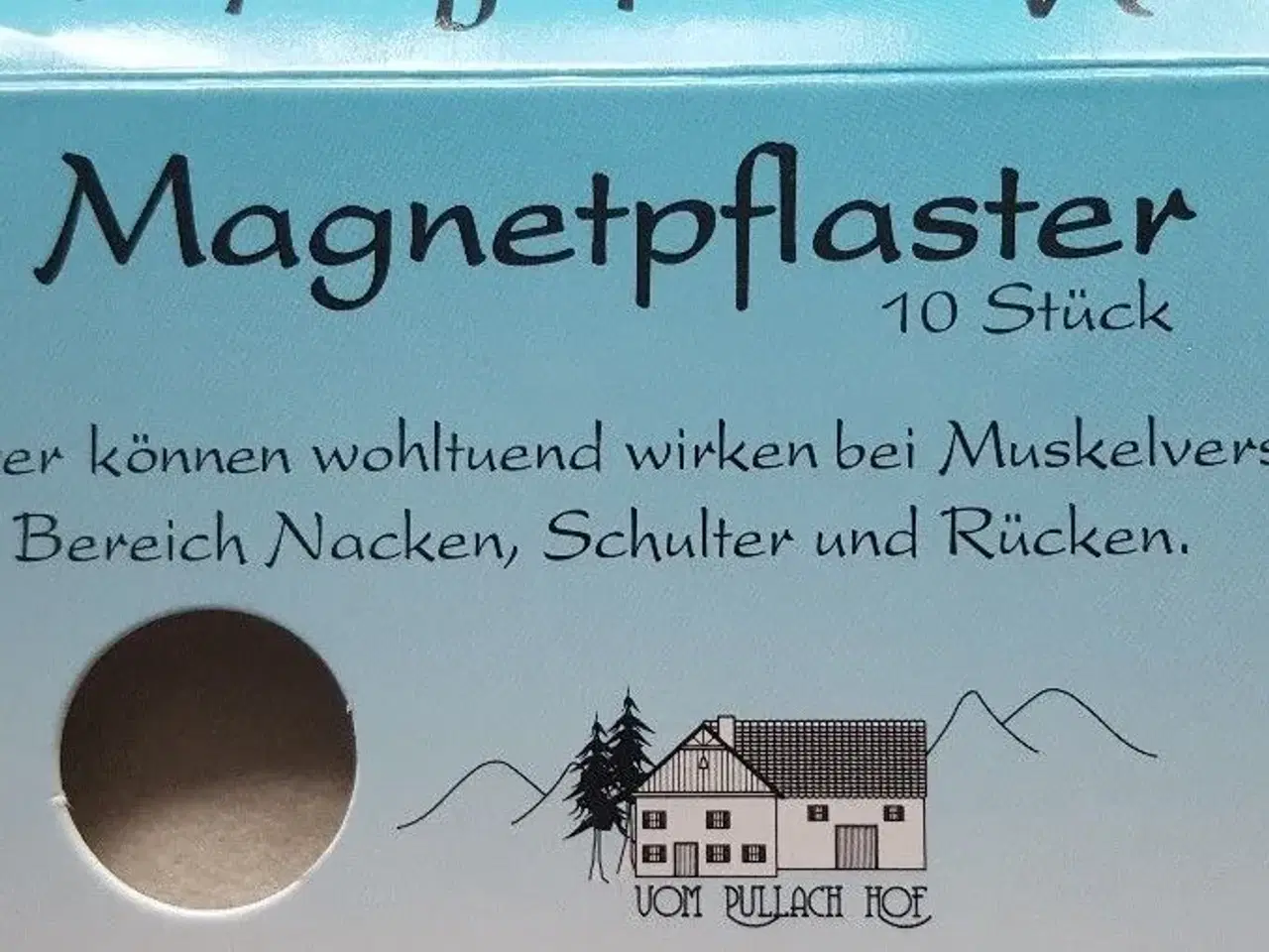 Billede 1 - Magnetterapi, Magnet plaster