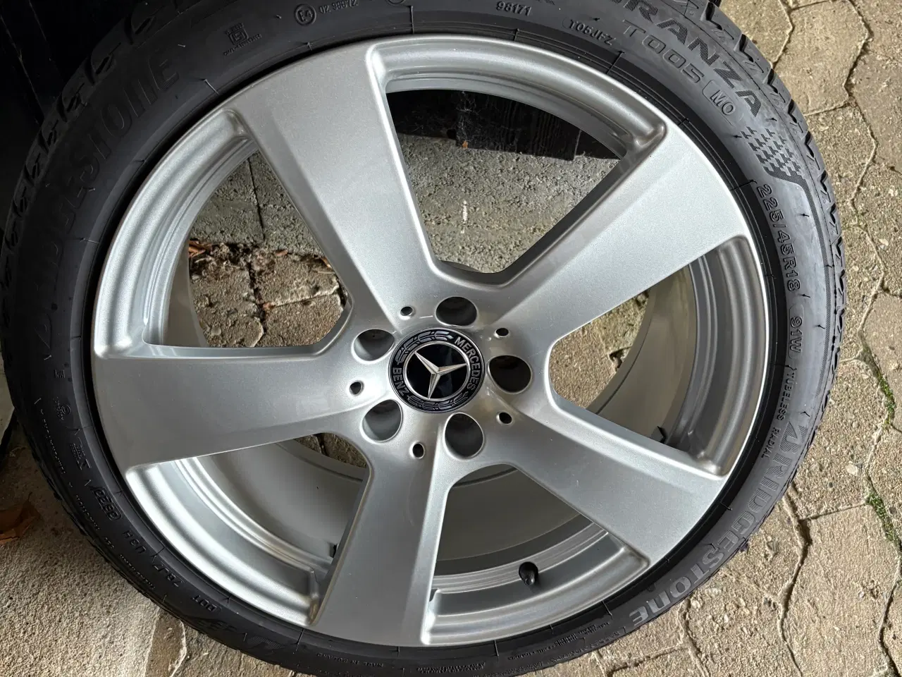 Billede 3 - Originale Mercedes 18” alufælge