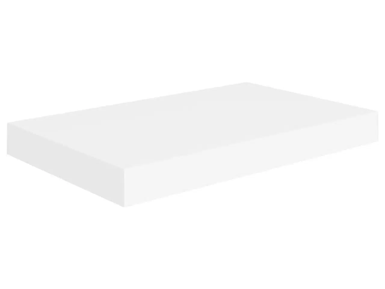 Billede 4 - Væghylder 2 stk. 40x23x3,8 cm MDF hvid