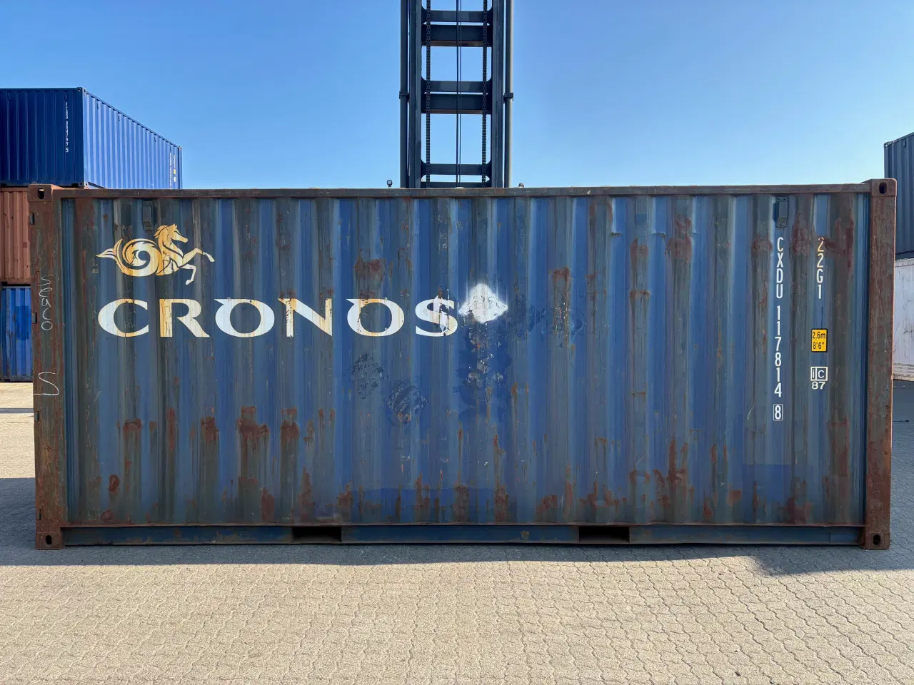 Billede 3 - 20 fods Container - ID: CDXU 117814-8