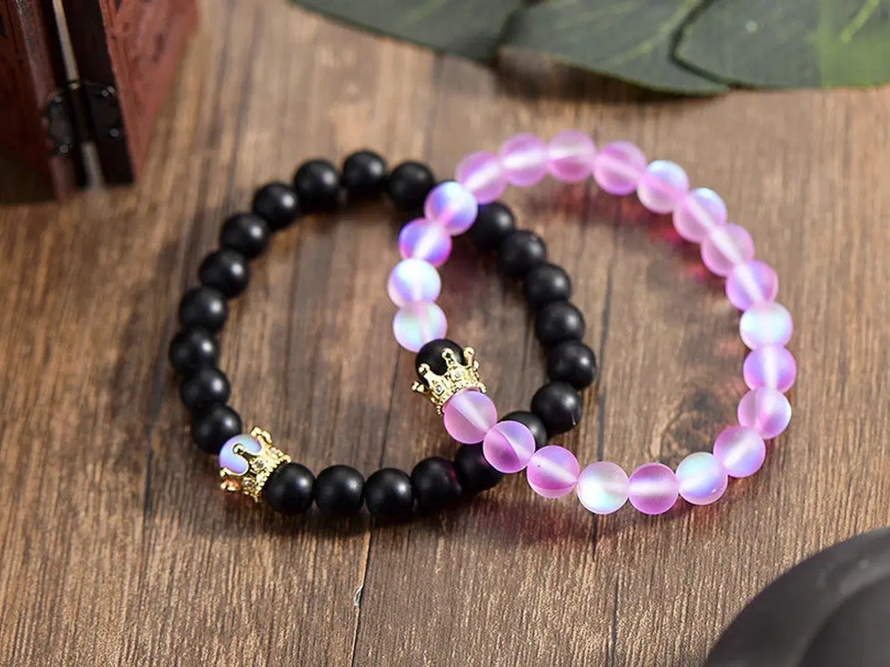 Billede 6 - Armbånd,smykke sæt.udført i Acua Quarts.onyx