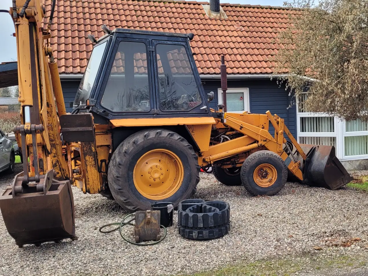 Billede 1 - Rendegraver Case 580