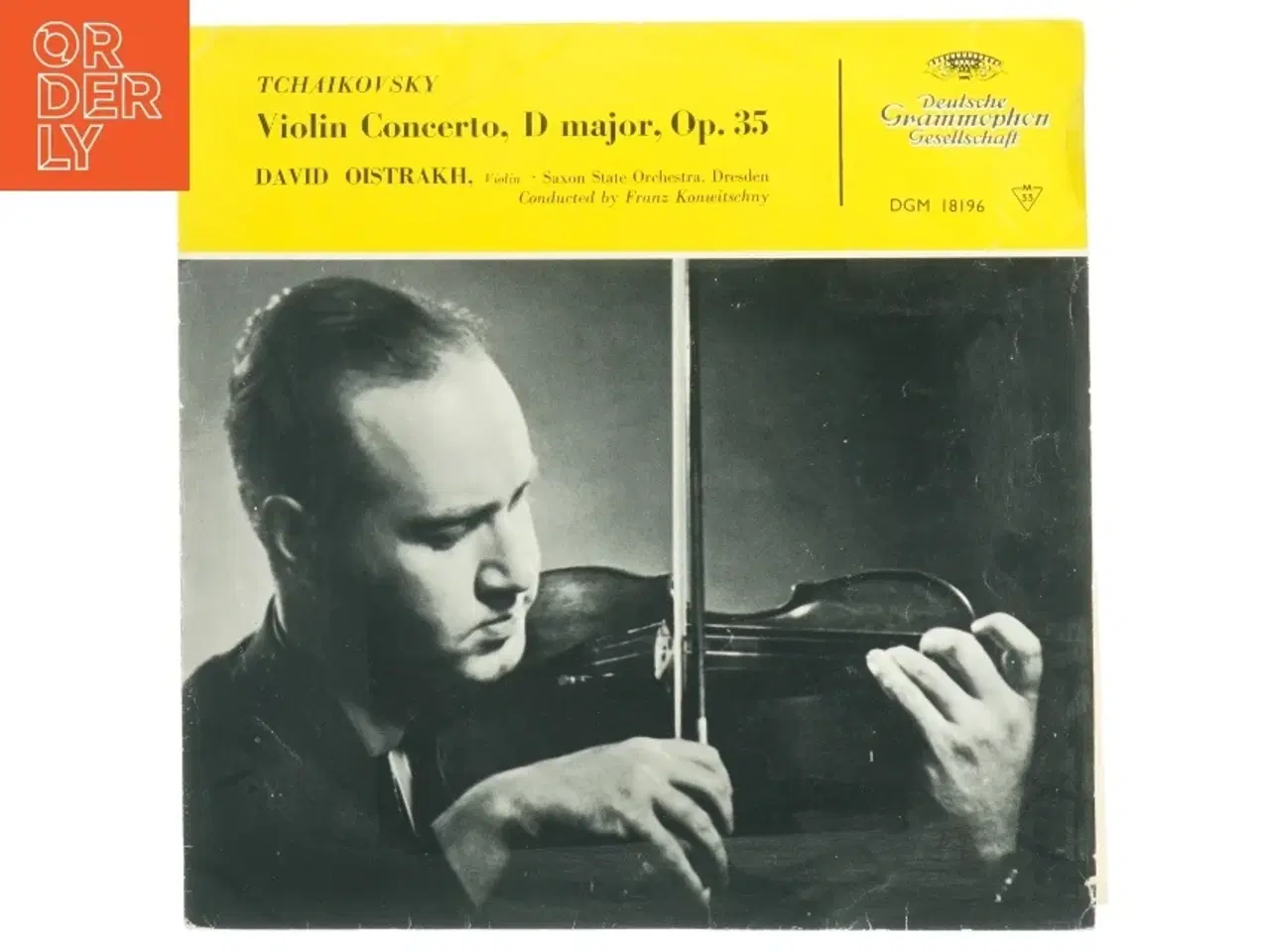 Billede 1 - Tjajkovskij Violinkoncert D-dur Op. 35 Vinyl (str. 31 x 31 cm)