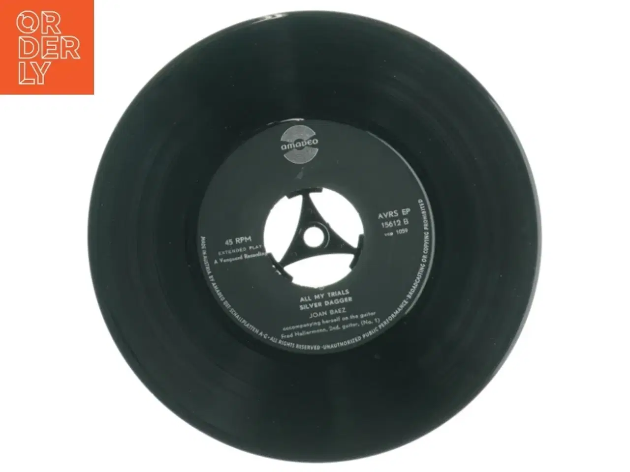 Billede 4 - Joan Baez vinyl EP (str. 18 x 18 cm)