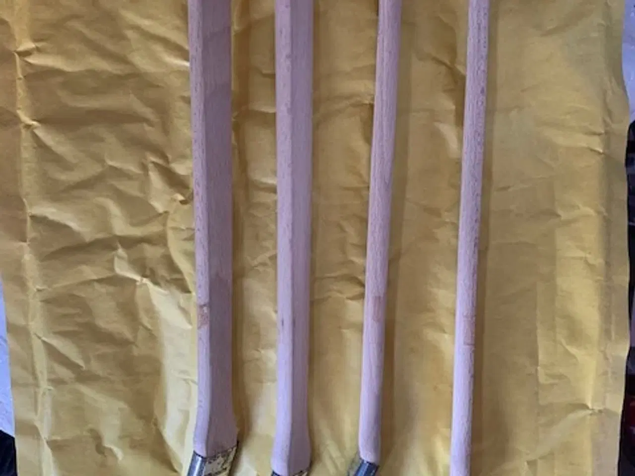 Billede 3 - 4 stk Guldberg 25 mm radiatorpensel. Håndlavet