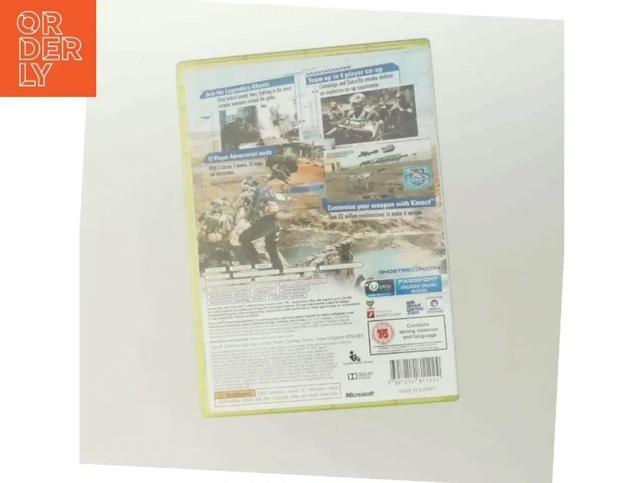 Billede 3 - Xbox 360 : Tom Clancy&#39;s Ghost Recon: Future Soldier (DVD)
