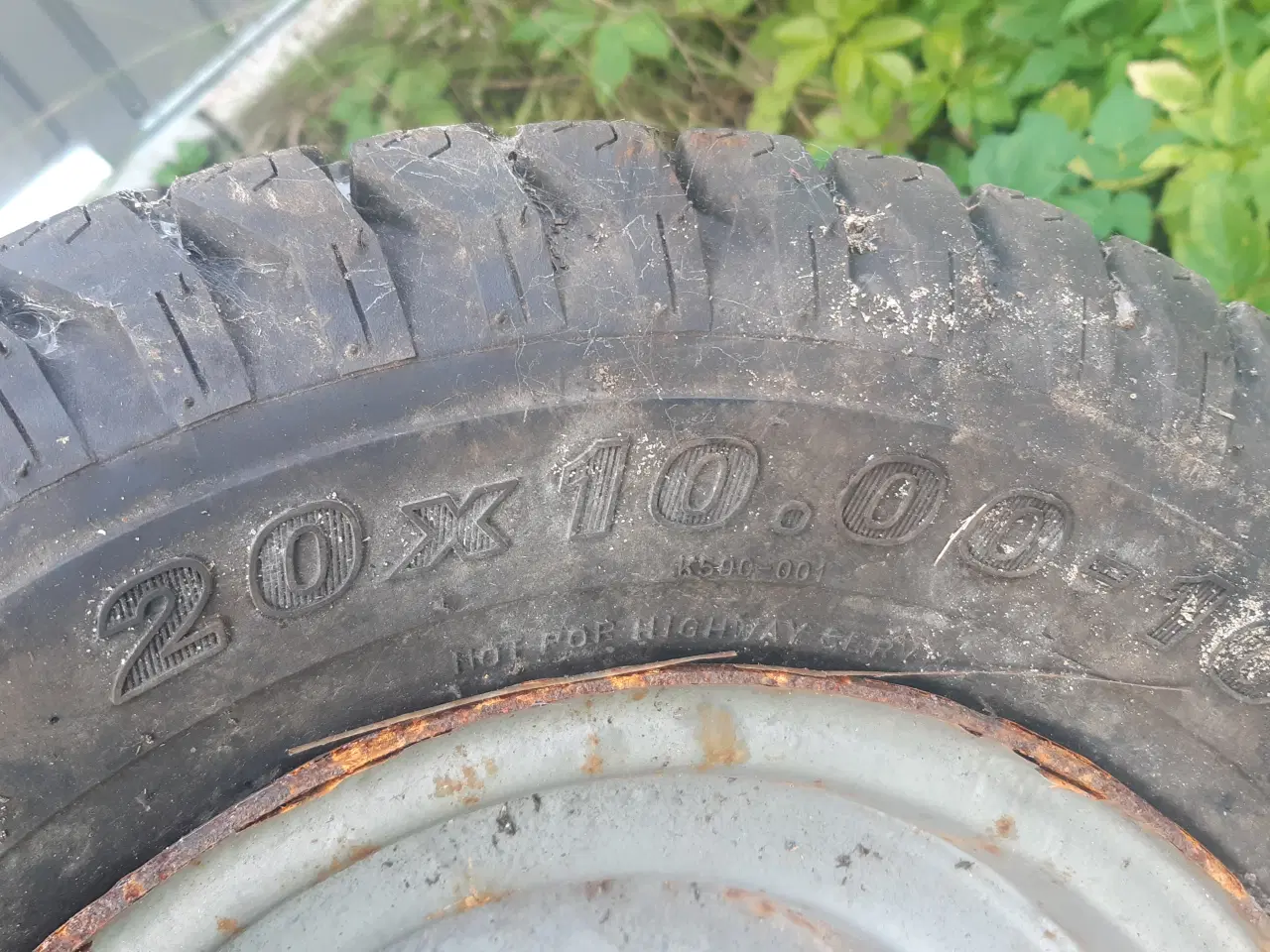 Billede 2 - Trelleborg dæk på fælge 20x10,00x10 