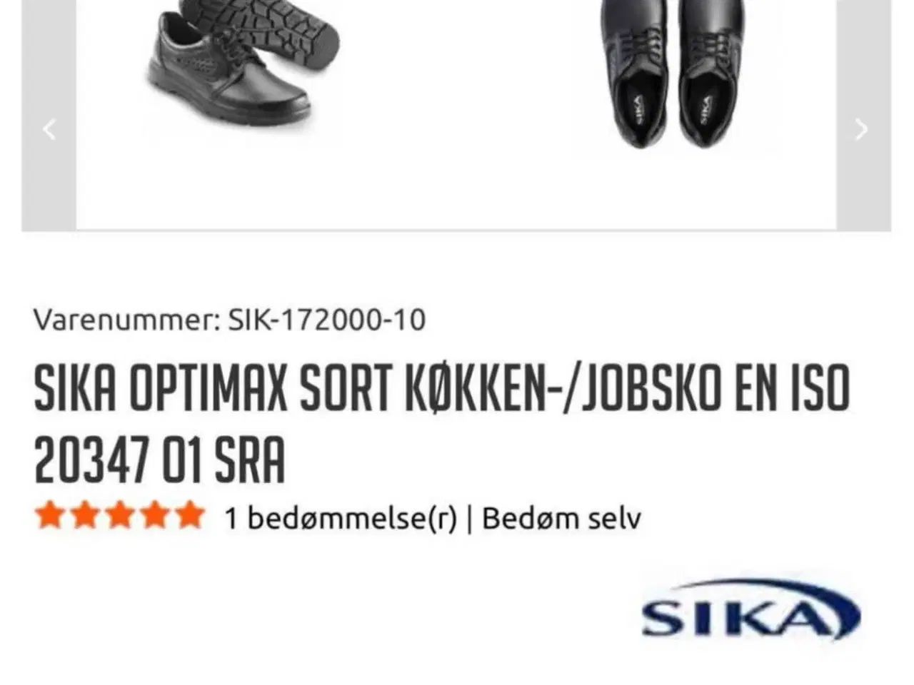 Billede 6 - Køkken sko. SIKA special sko. 