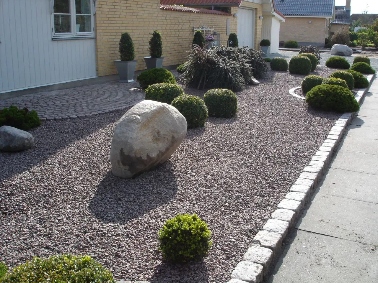 Billede 3 - Granitskærver - grå, sort og rød(Røde pr. ton fra)