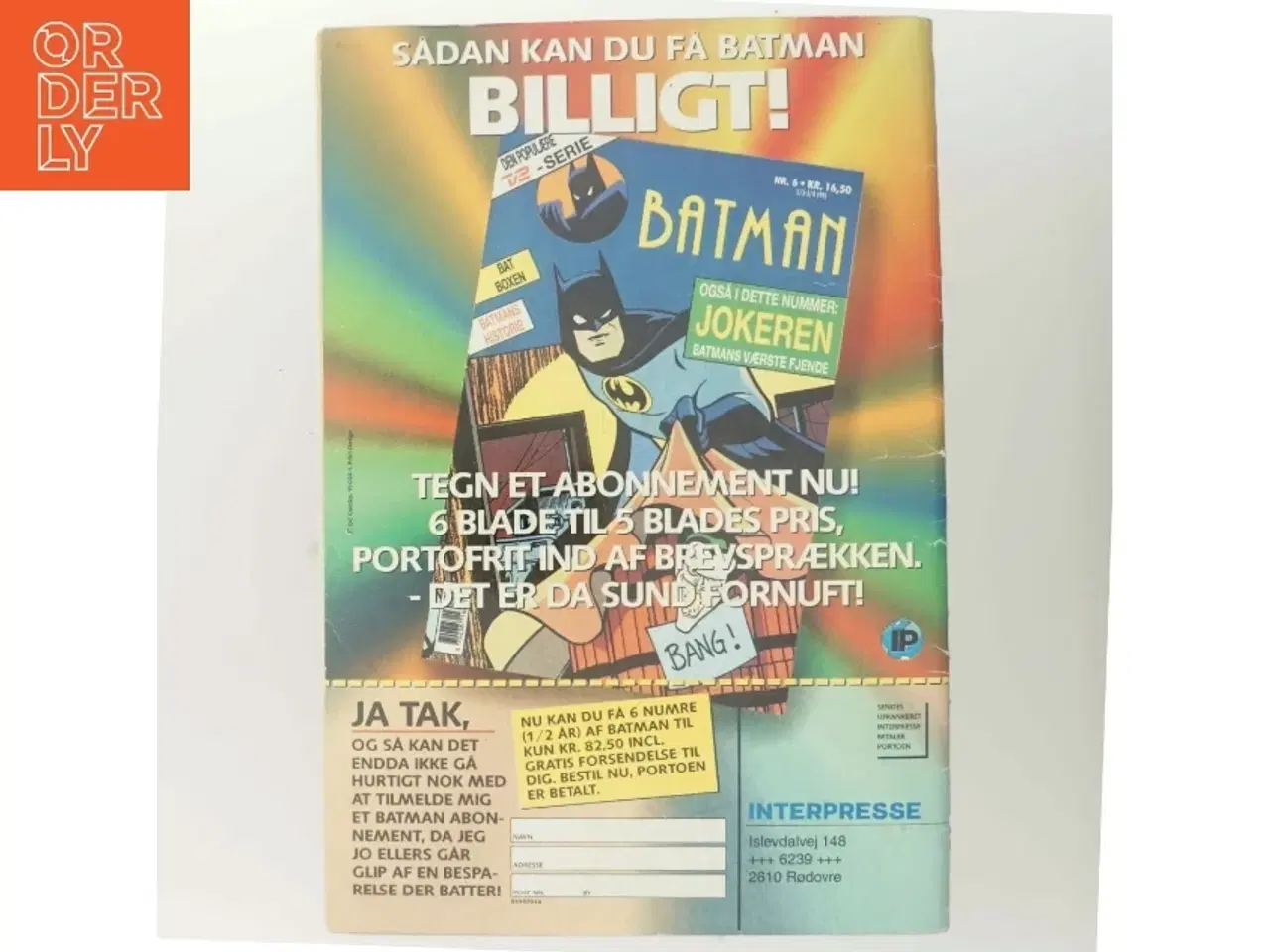 Billede 3 - Batman Tegneserie
