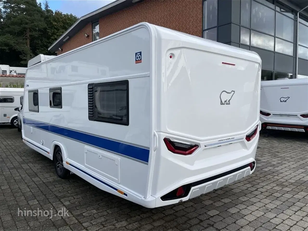 Billede 13 - 2024 - Polar Blueline 590 FWA   Dejlig vintervogn fra Polar med  fransk dobbeltseng fra Hinshøj Caravan A/S
