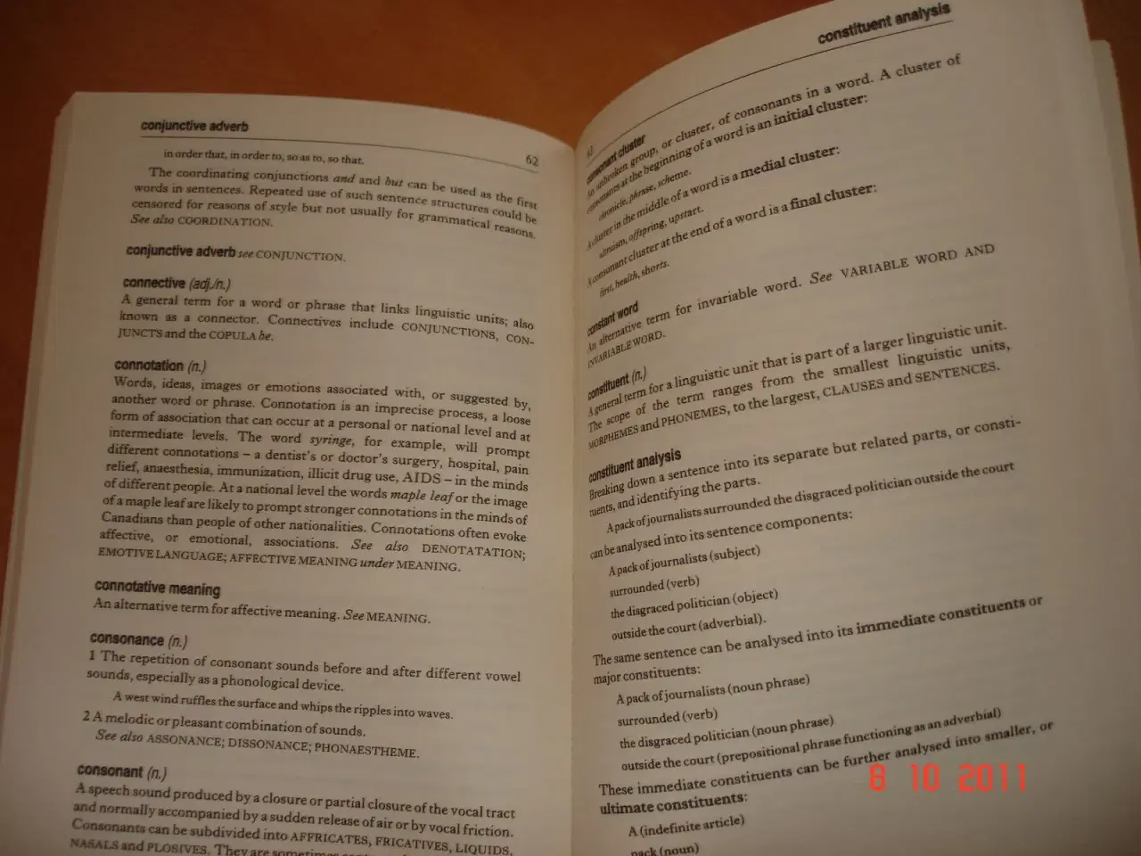 Billede 3 - Ordbog English grammar dictionary