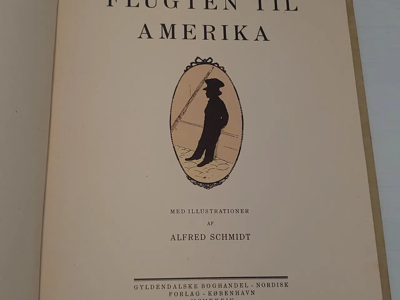 Billede 3 - Christian Winther: Flugten til Amerika. 1934