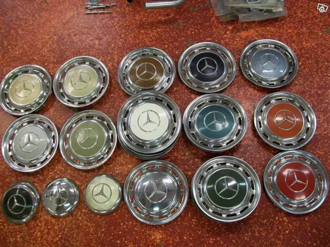 Billede 1 - mercedes hjulkapsler