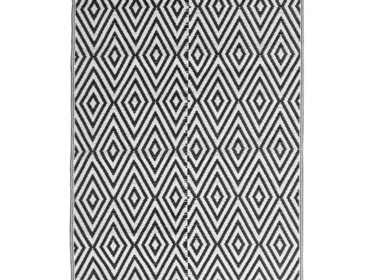 Billede 2 - Udendørs gulvtæppe ARAKIL 140x200 cm PP sort