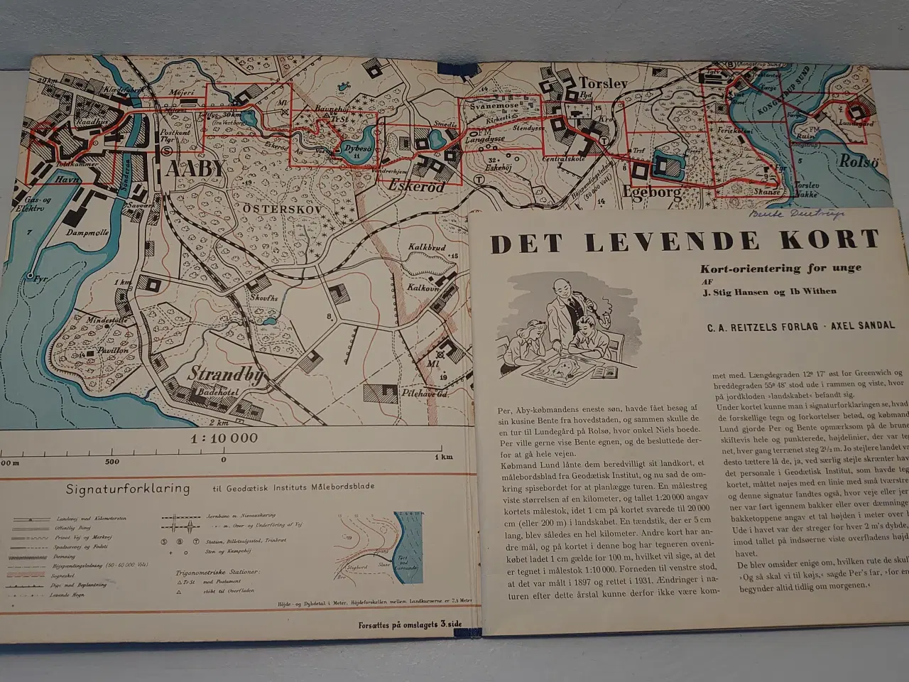 Billede 3 - J.Stig Hansen og Ib Withen:Det levende kort. 1949.