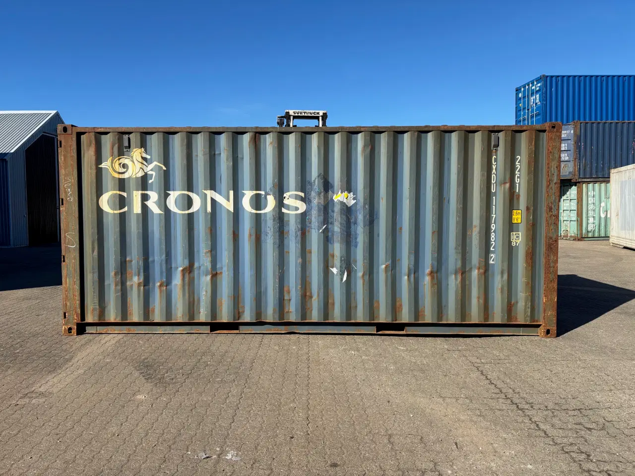 Billede 3 - 20 fods Container - ID: CXDU 117982-2