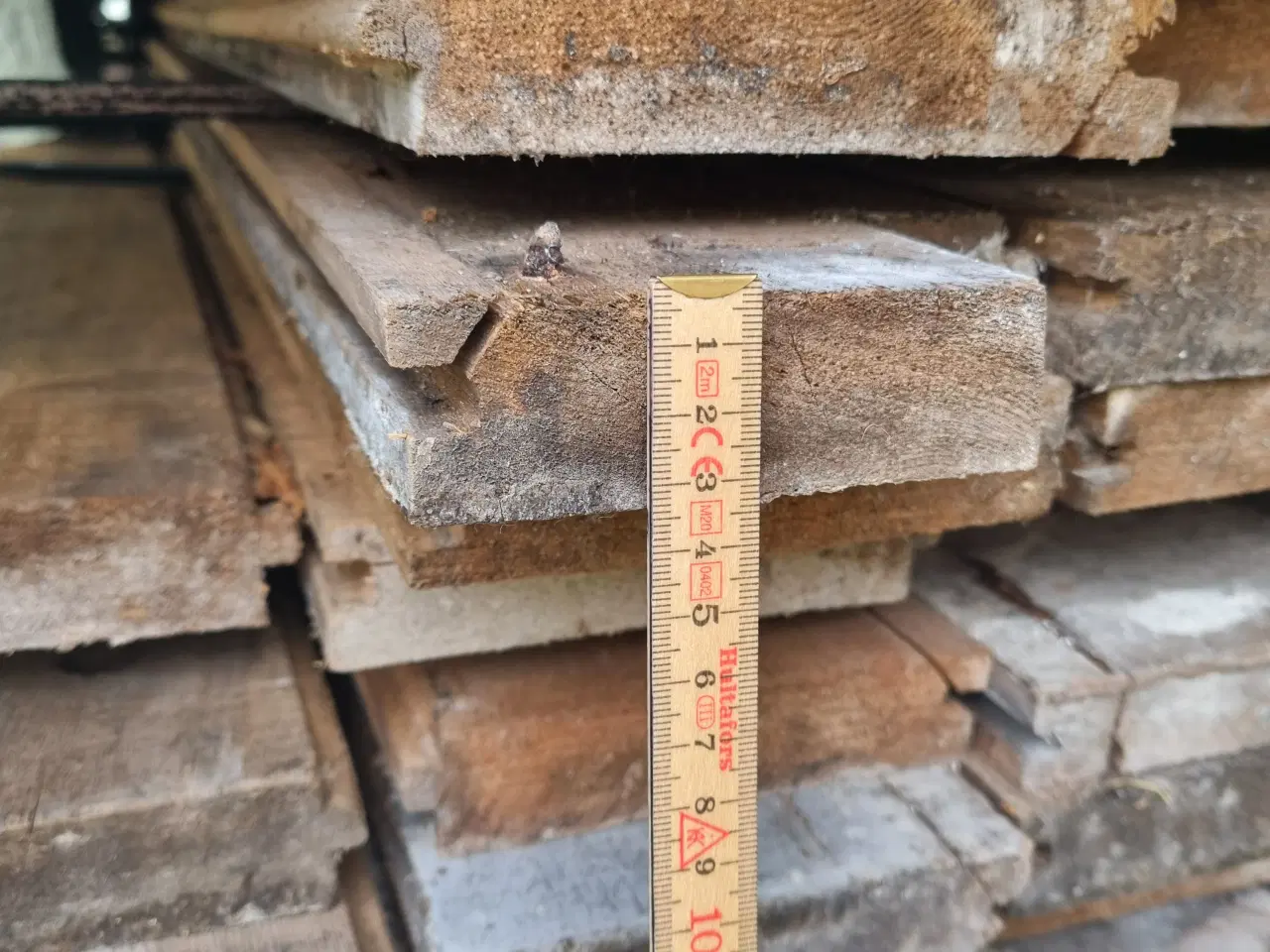 Billede 2 - 21 kvadratmeter fyrtræsgulv, 120 år