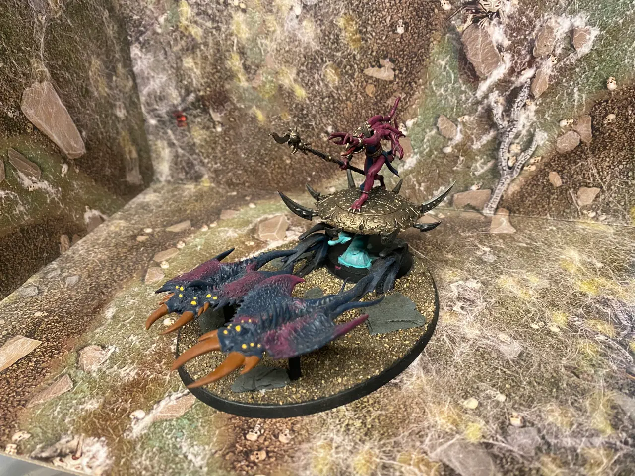 Billede 1 - Warhammer Fateskimmer, Herald of Tzeentch on Burni