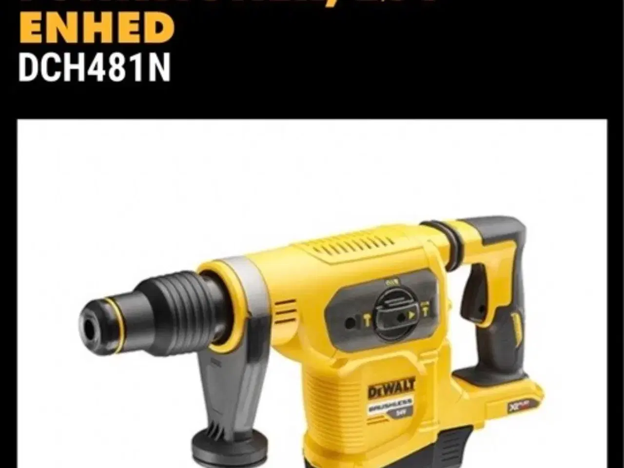 Billede 1 - UDLEJES - DeWalt flexvolt sds-max borehammer 