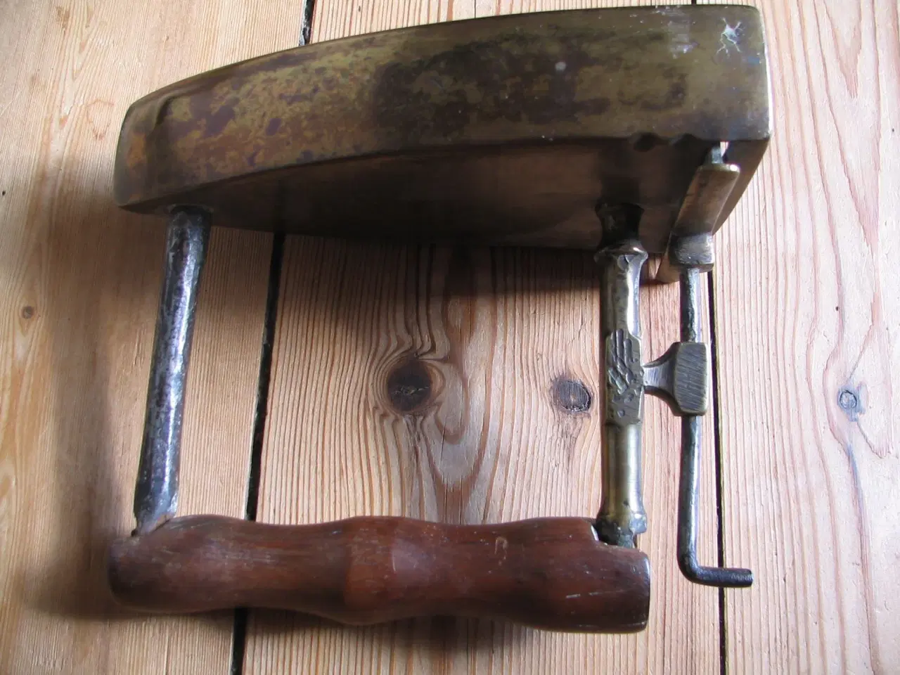 Billede 3 - Messing Strygejern. ca.100 år gammelt