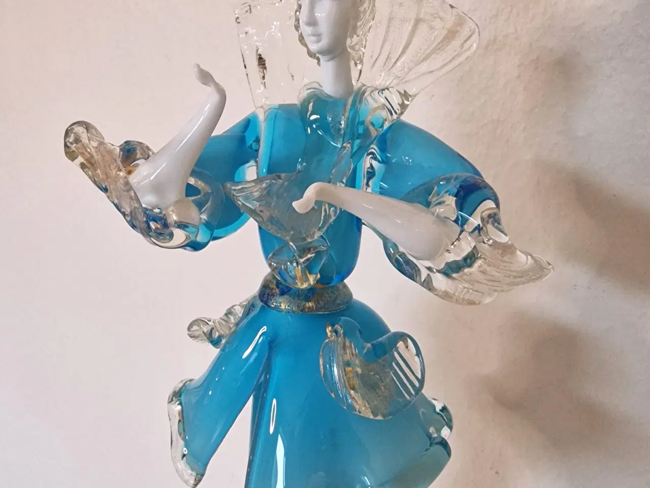 Billede 7 - Super fin vintage Murano glas figur.
