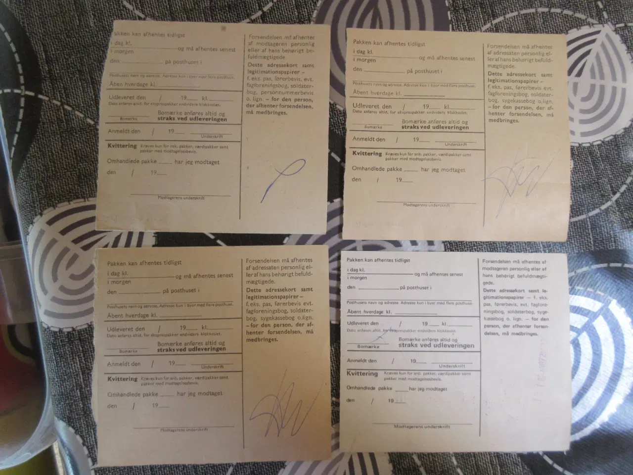 Billede 5 - adressekort fra 1972 11 styk