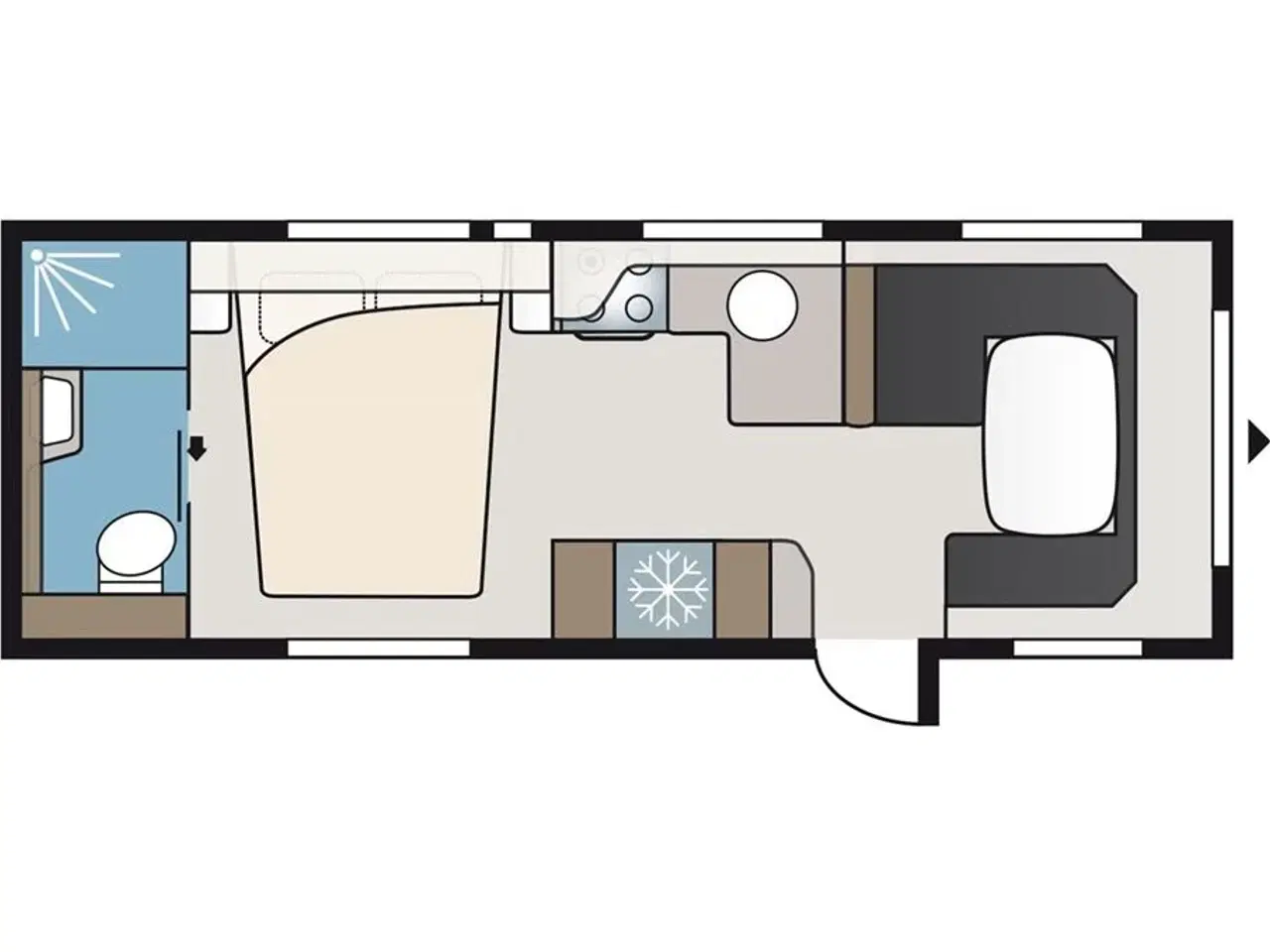 Billede 19 - 2024 - Kabe Royal 740 C TDL KS