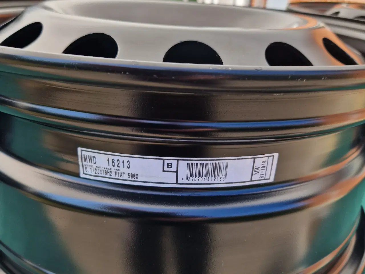 Billede 4 - (5×110) 16" MOPAR stålfælge FIAT 500X