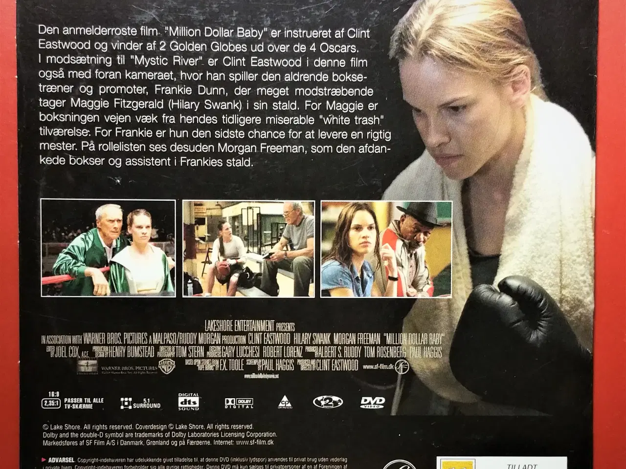 Billede 2 - MILLION DOLLAR BABY med Clint Eastwood 