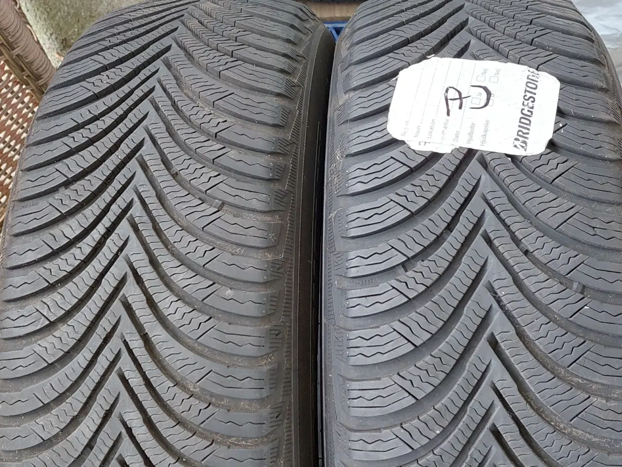 Billede 4 - 2 x vinterdæk 205x65x15 