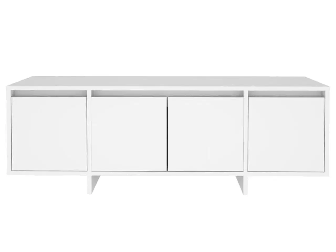 Billede 6 - Tv-bord 120x30x40,5 cm konstrueret træ hvid