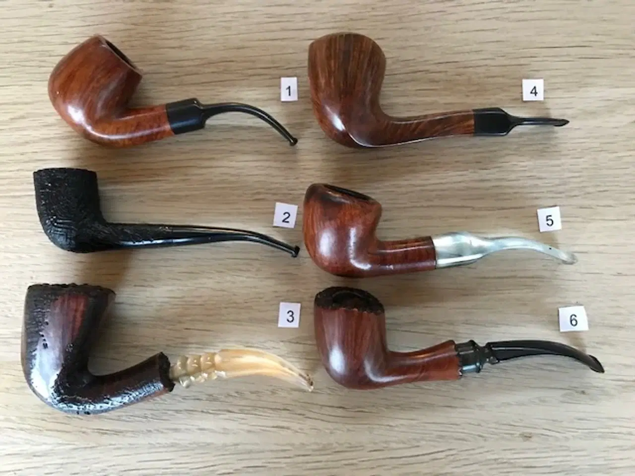 Billede 1 - Ks.3 Diverse piber  kr 175 pr. stk.