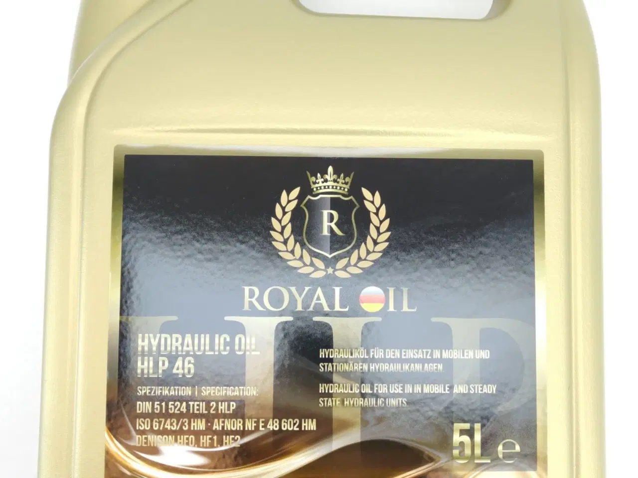 Billede 1 - Hydraulikolie til autolifte fra Tyske Royal Oil 15 Liter