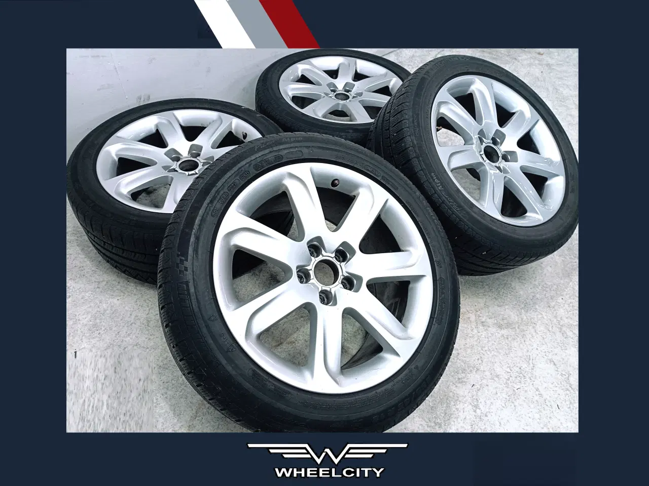 Billede 1 - 5x112 18" ET32 nav 66,5ø AUDI A7 vintersæt