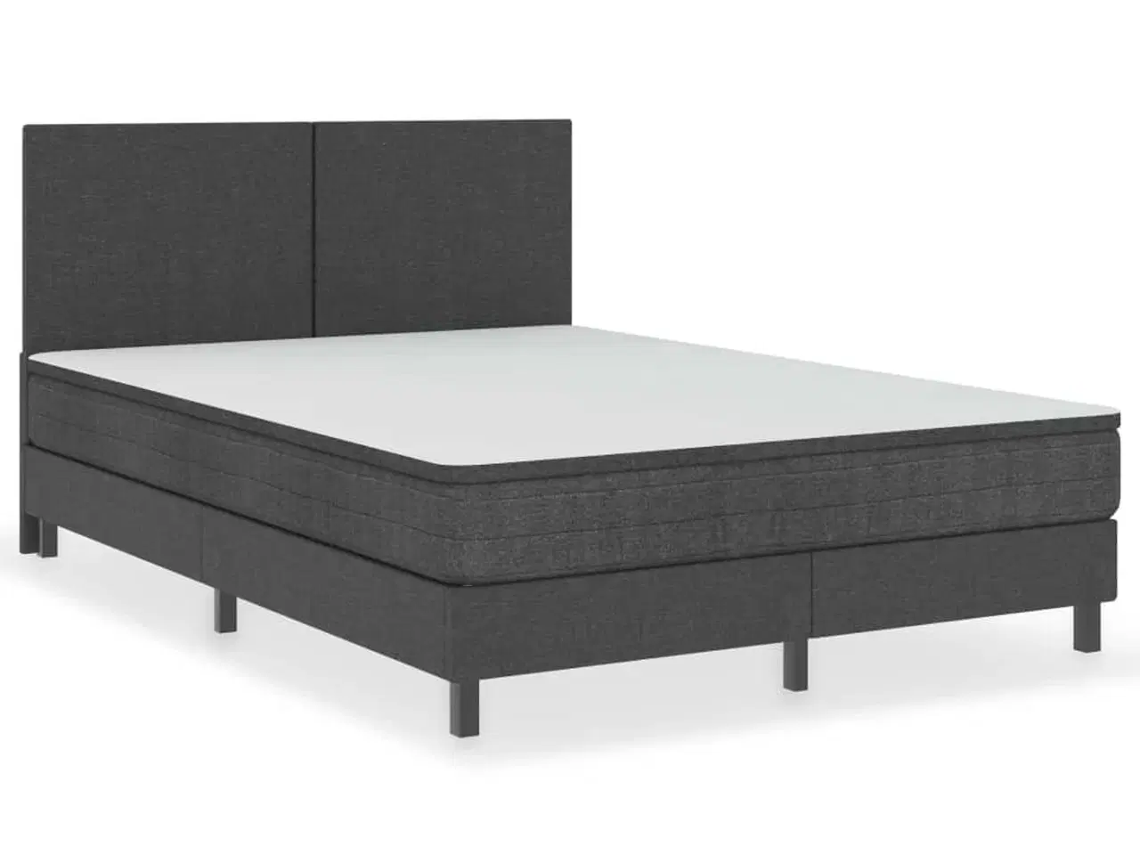 Billede 3 - Sengegavl 180x200 cm stof mørkegrå