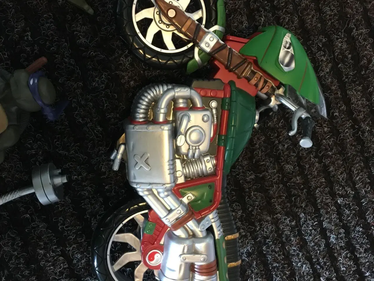 Billede 1 - 3 Ninja Turtles, 2 motorcykel . m.m,kalendergave