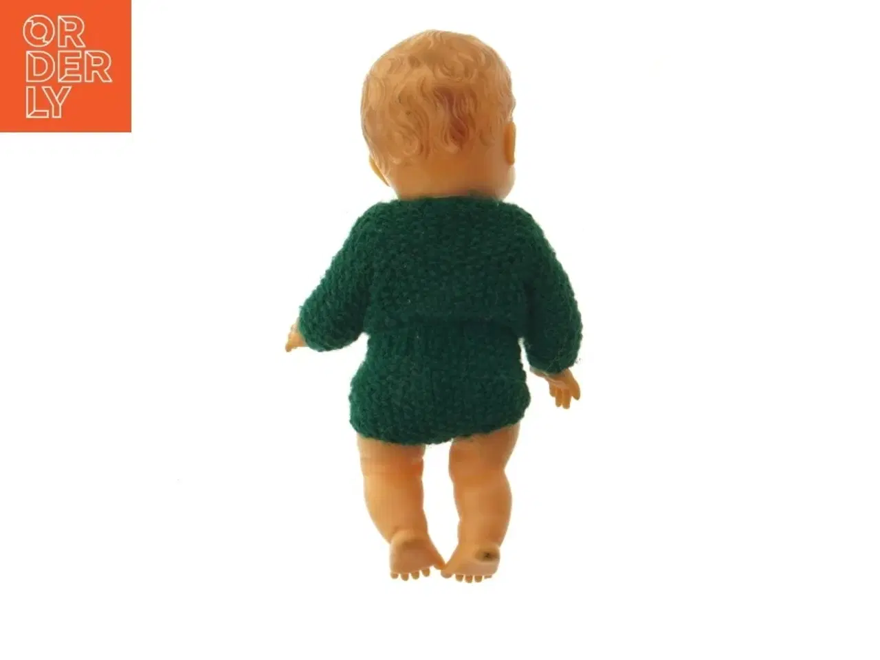 Billede 4 - 1950&#39;er Dukke med babylift vugge MCM(str. 37 cm)