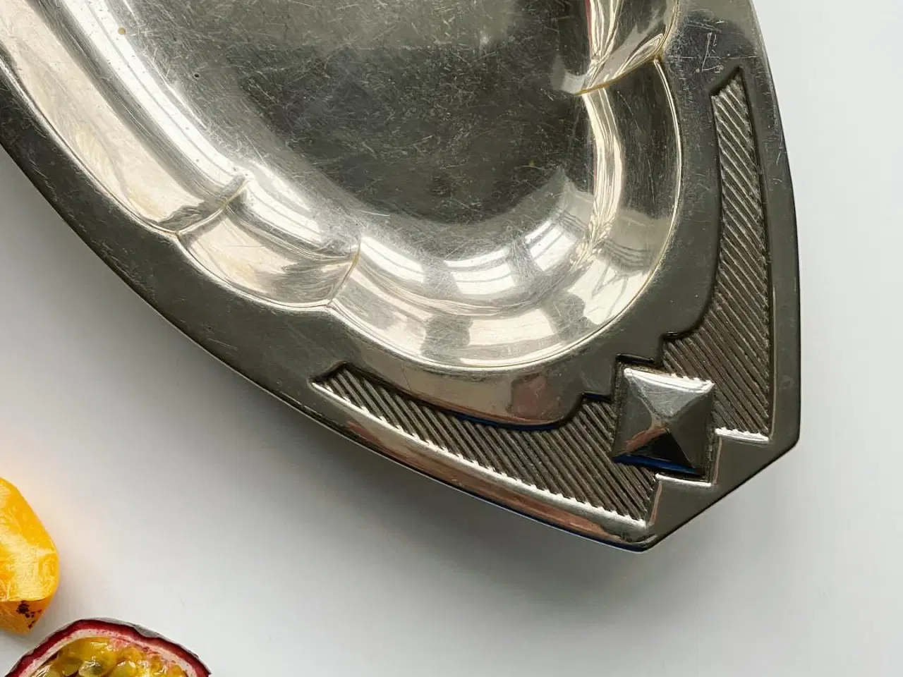 Billede 3 - Metalfad, aflangt og kantet