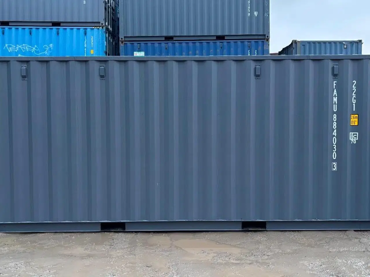 Billede 3 - Står i Hvidovre - NY 20 fods Container