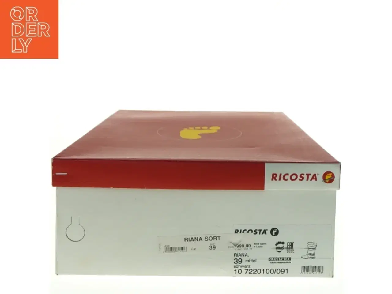 Billede 5 - Sorte Ricosta støvler fra Ricosta (str. 39)